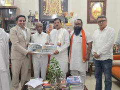 Digant Sharma Meets Union Minister Shripad Naik to Present Project SAKSHAM – A National Drive for Financial Inclusion