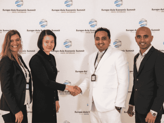 Digant Sharma Joins Global Leaders at Europe-Asia Economic Summit in Davos